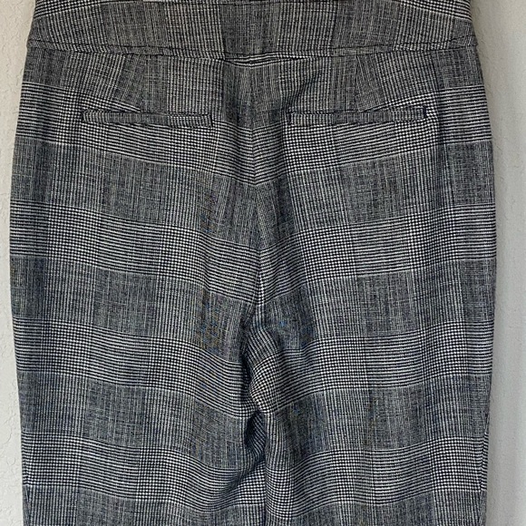Rebecca Taylor Notch Plaid High Waisted Glen Pants - Picture 9 of 11